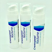 CREMAPEEL Nocturne - это ночной крем-репарант с ультра легкой текстурой , который легко впитывается 